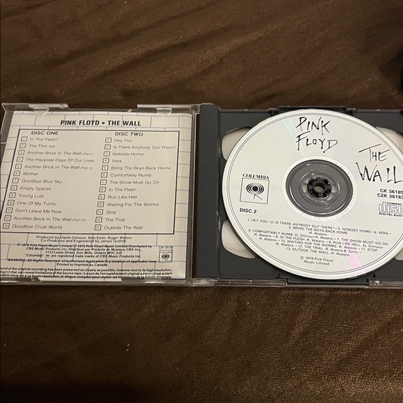 😄Pink Floyd the wall 2disc CD - Picture 3 of 4